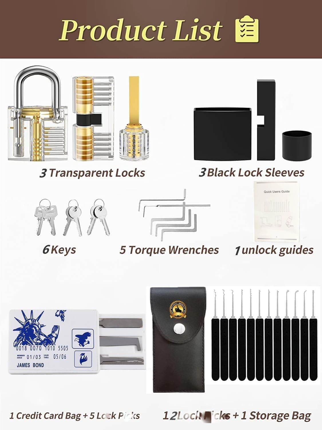 ClearLock Transparent Lock Mechanism Training Kit - educational view 3