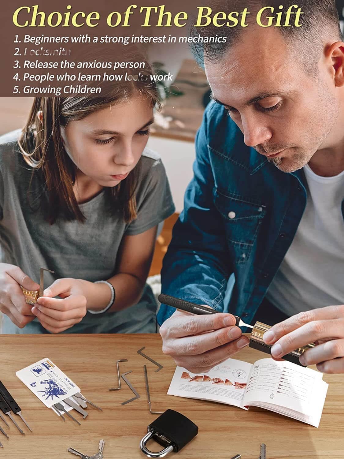 ClearLock Transparent Lock Mechanism Training Kit - educational view 6